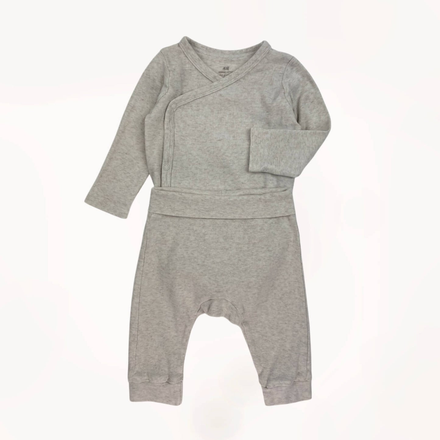 Outfit set ecru H&M 6 maanden