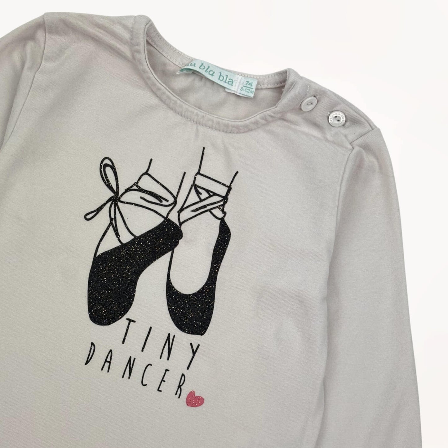 T-shirt longsleeve ballerina Blablabla 9 maanden
