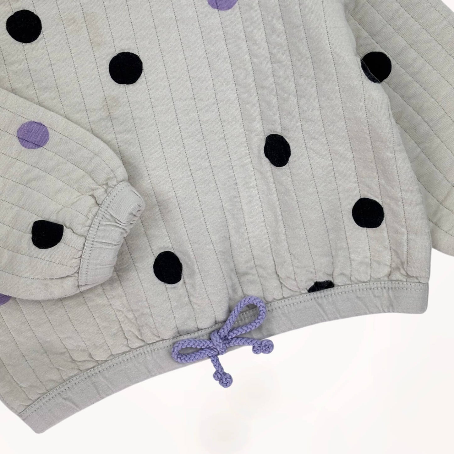Sweater ecru bolletje Hema 1 jaar