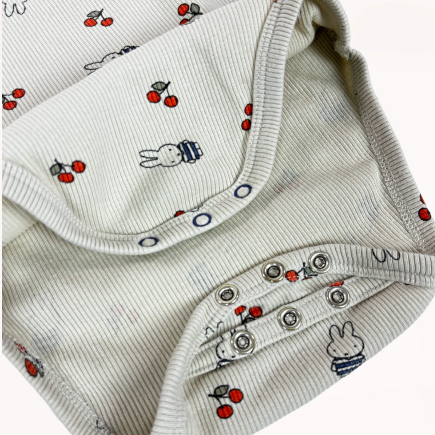 Bamboe-katoenen Body nijntje & kersjes⎪98/104