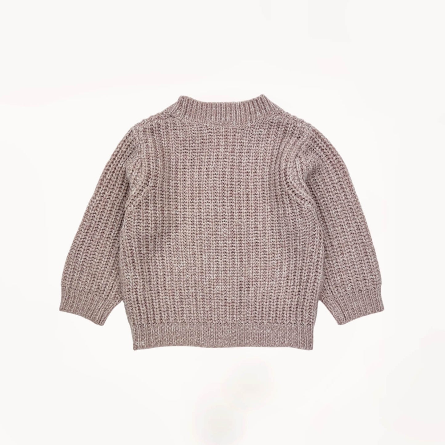 Gebreide roze cardigan⎪80