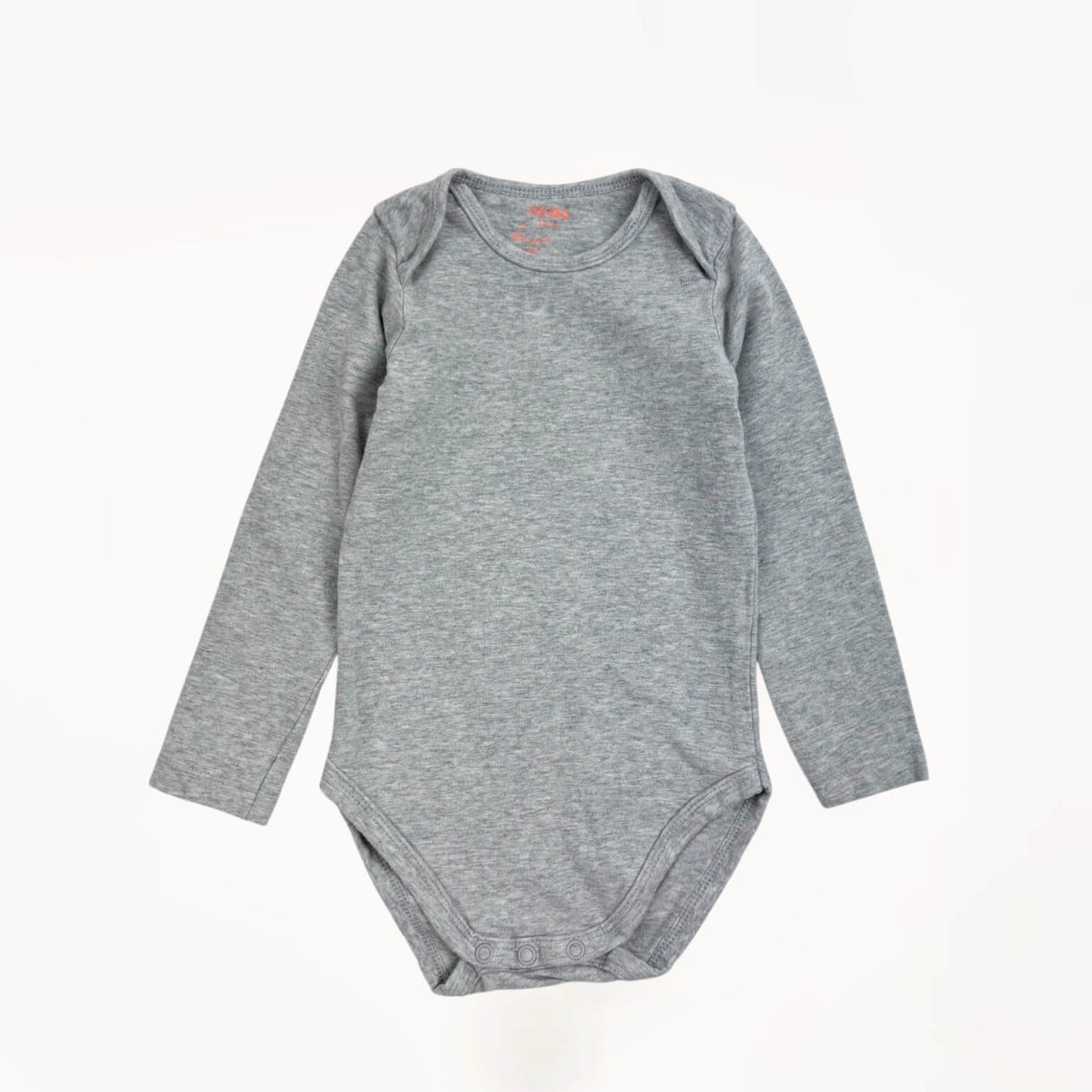 Body longsleeves grijs Hema 18-24 maanden