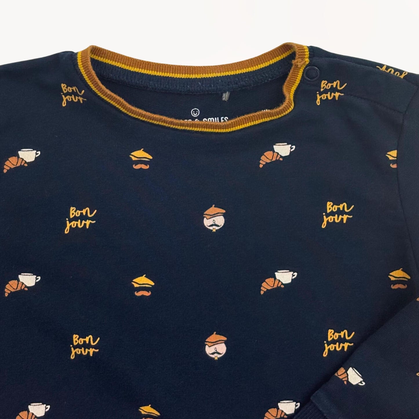 Sweater French design Cuddles & Smiles 1,5 jaar