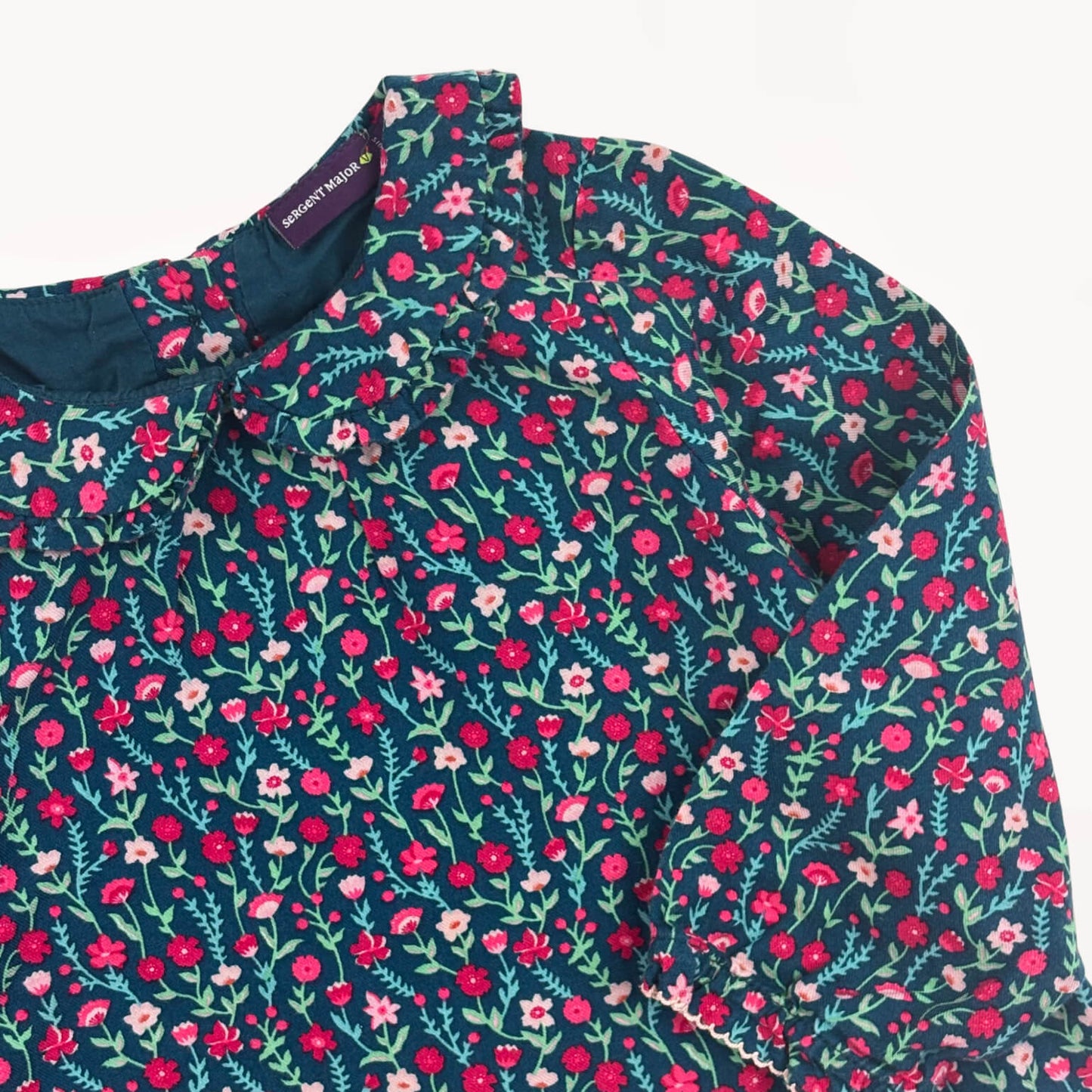 Blouse bloemenmotief Sergent Major 1,5 jaar