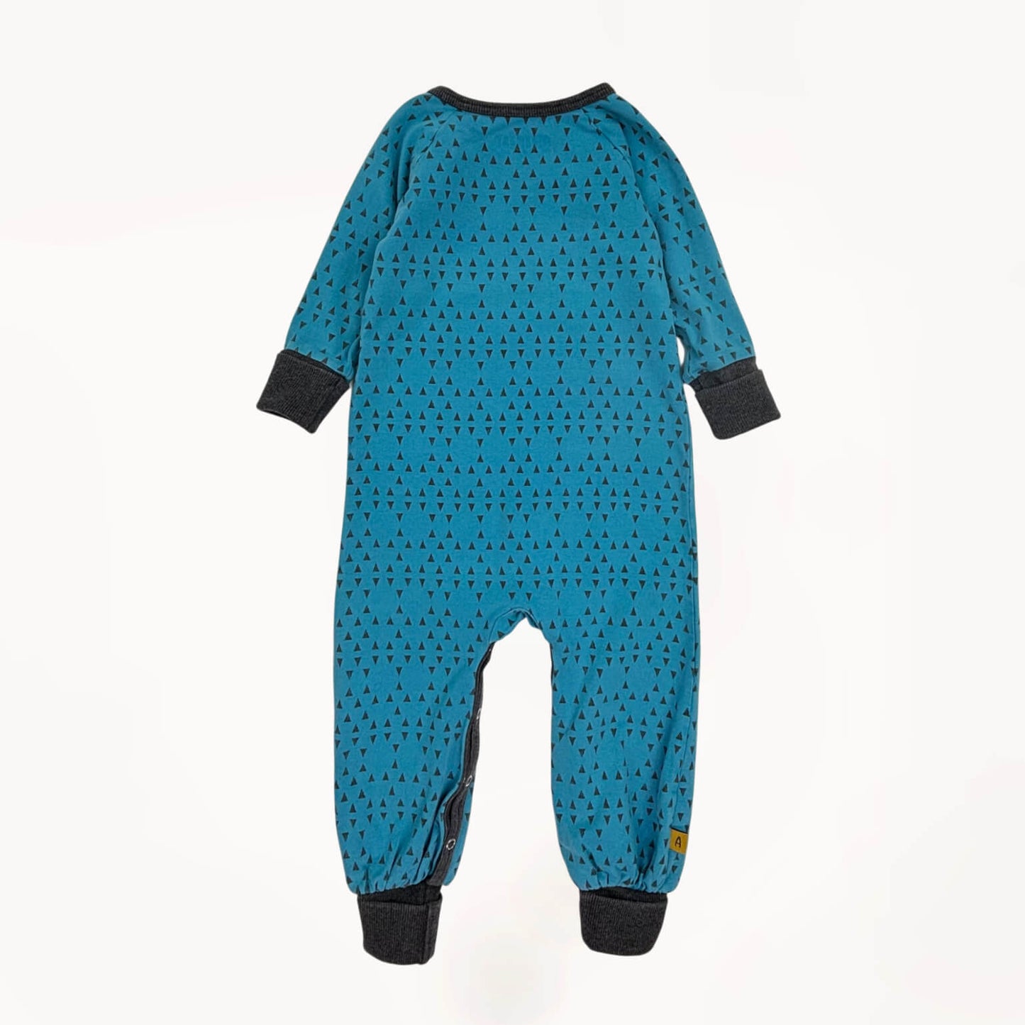 Onepiece pyjama blauw Alba Baby 2 jaar