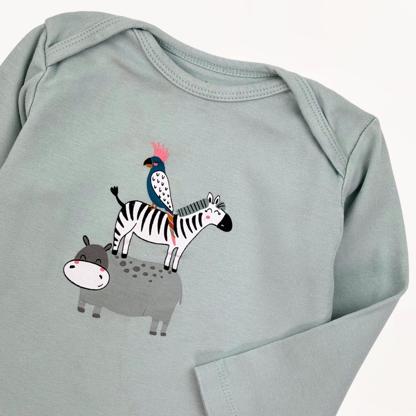 Pyjama set blauw wilde dieren Bambino 1,5-2 jaar