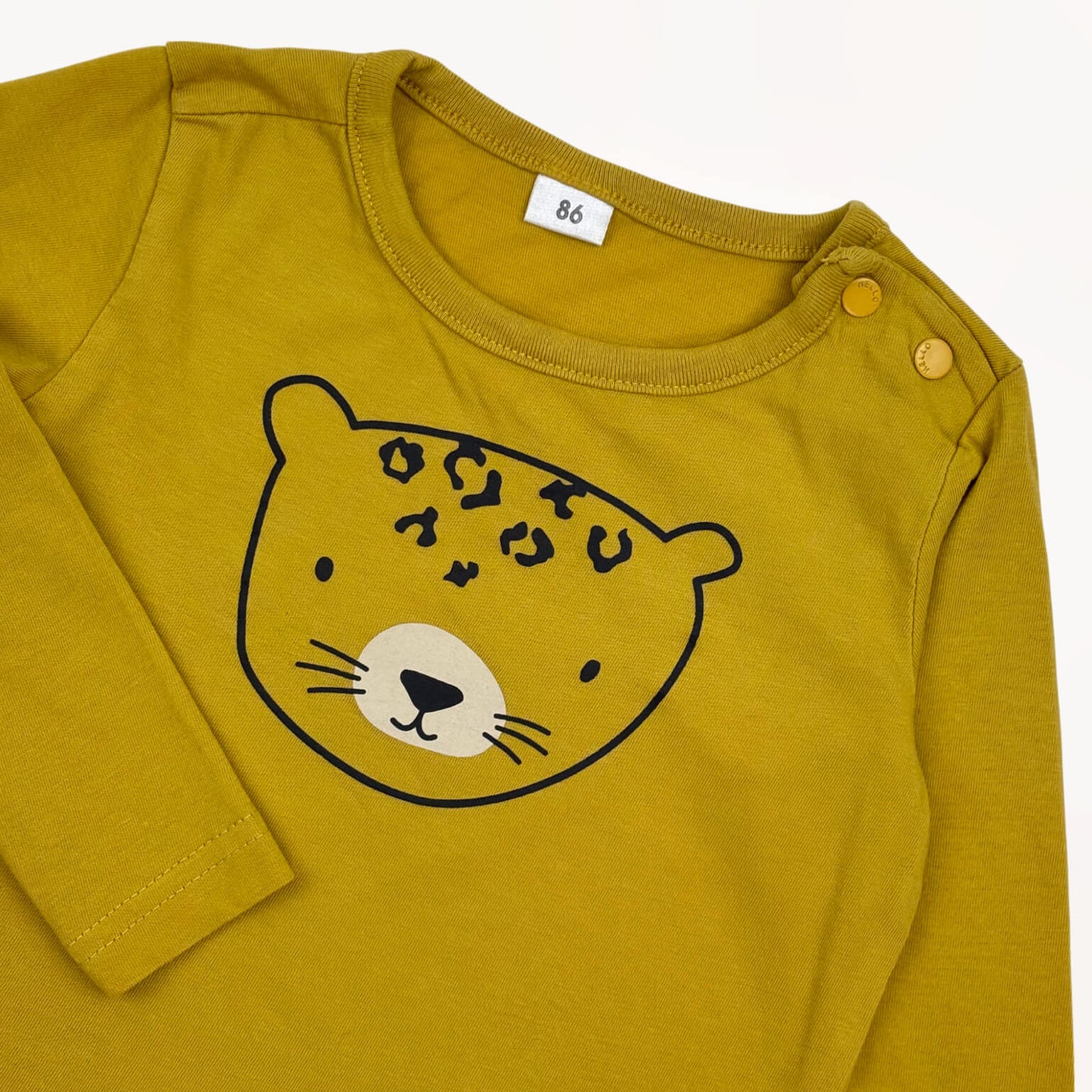 T-shirt longsleeve tijger Zeeman 1,5 jaar