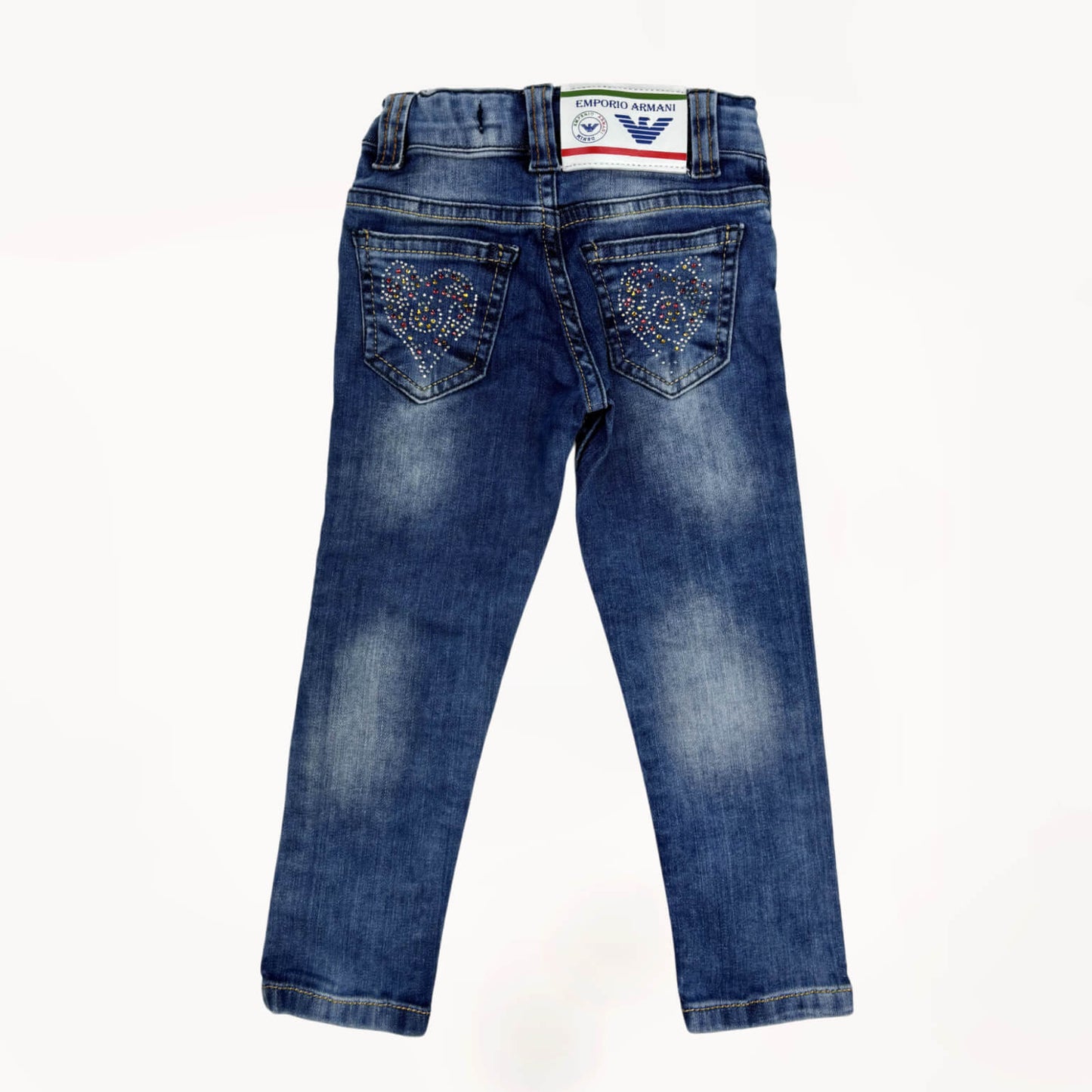 Jeans broek bedazzeld Emporio Armani 2 jaar