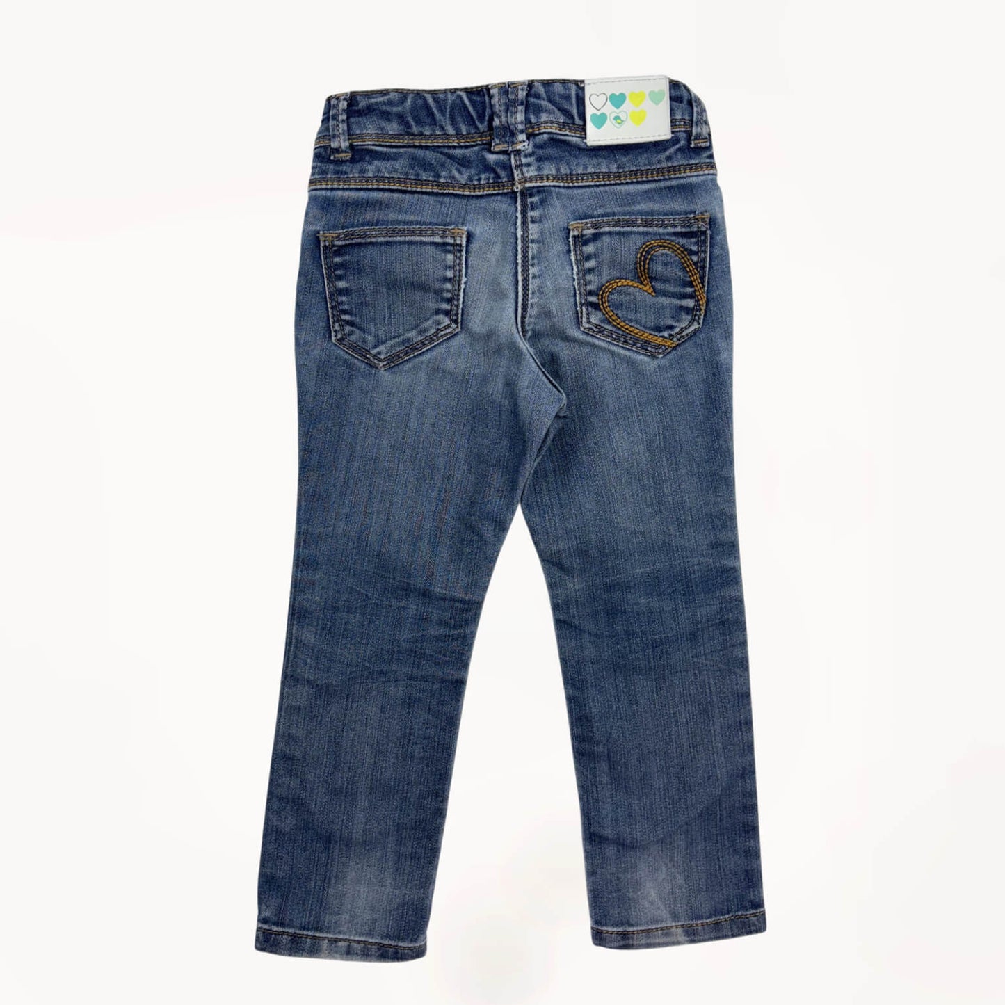 Denim broek hartjes JBC 2 jaar