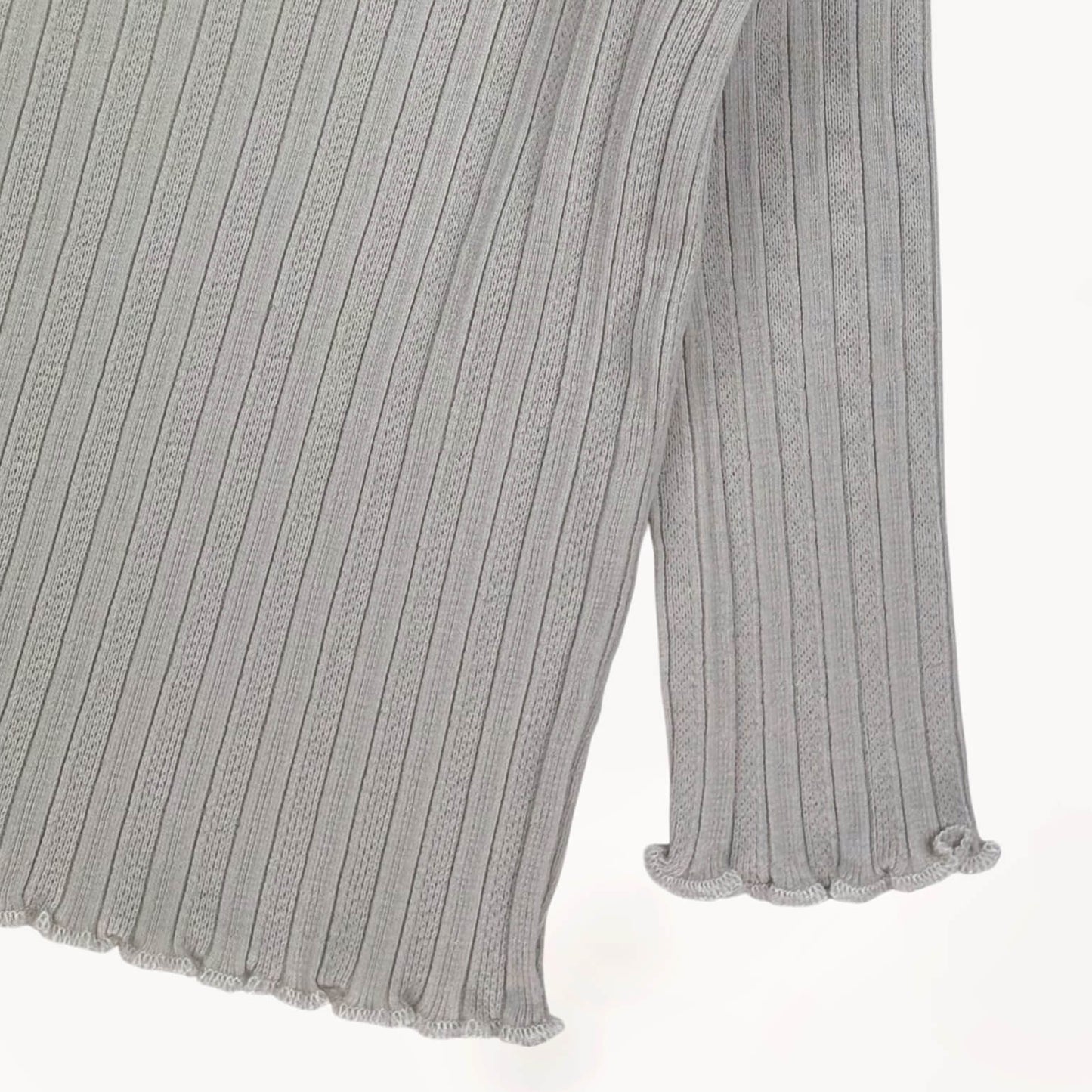 T-shirt lange mouwen beige Hema 3 maanden