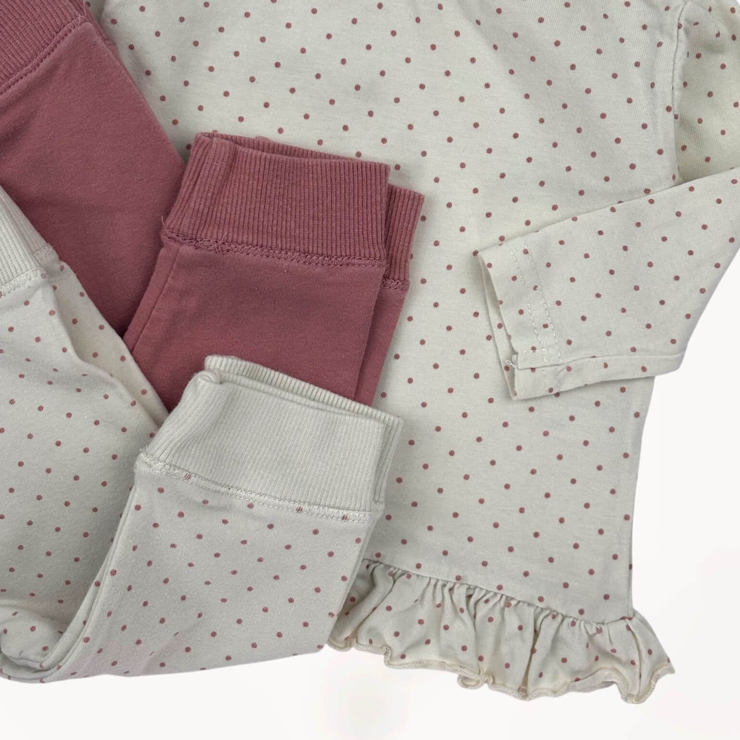 3 piece outfit set T-shirt en leggings Zeeman 6 maanden