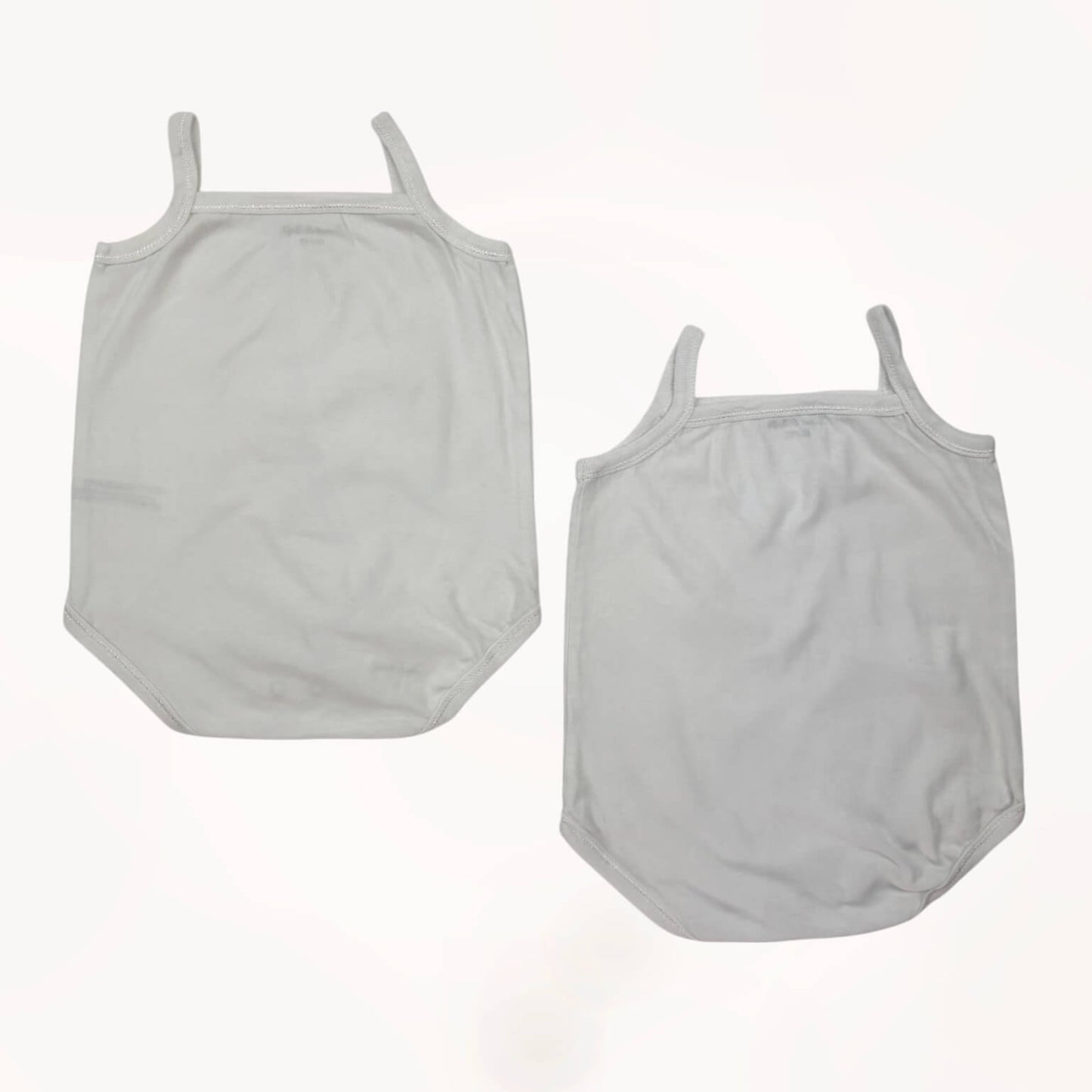 Duo-pack rompertjes wit Zeeman 2 jaar