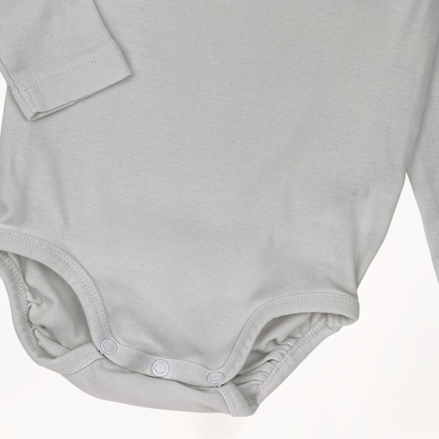 Romper longsleeves wit H&M 12 maanden