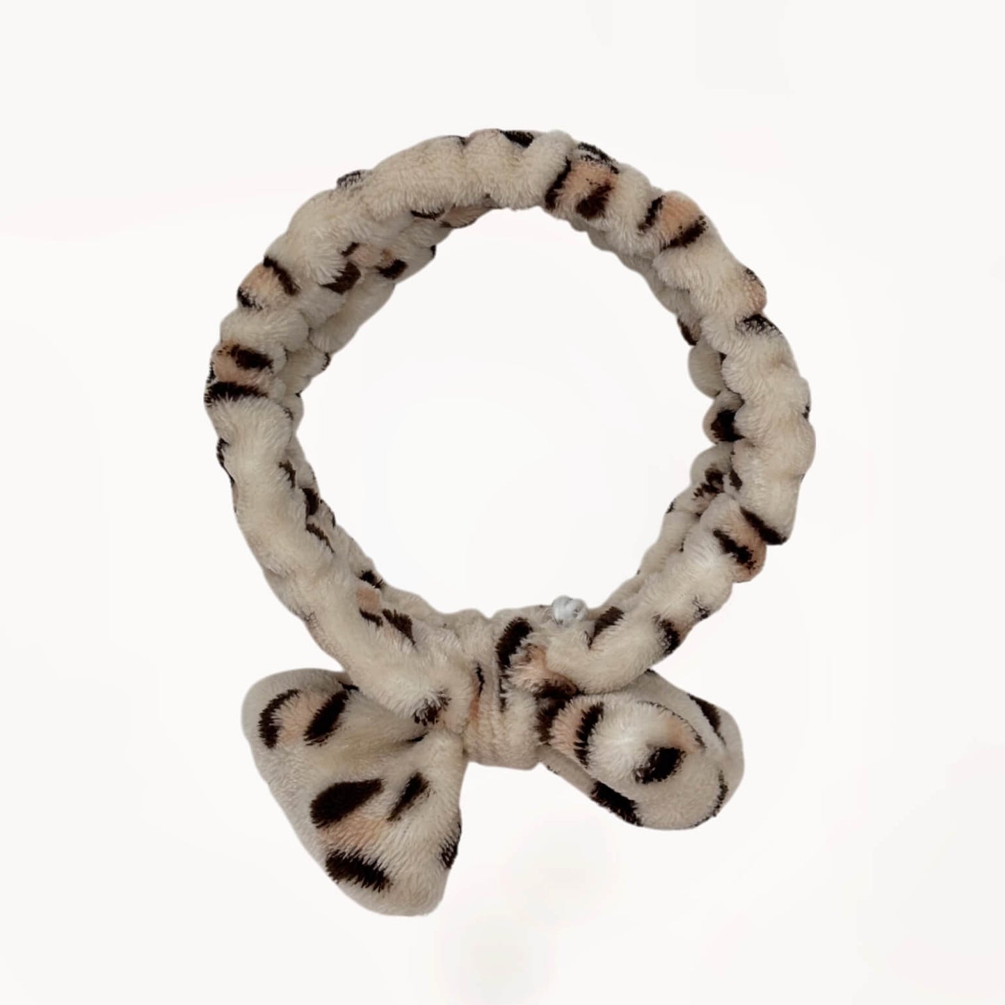 Haarband badstof panterprint TU