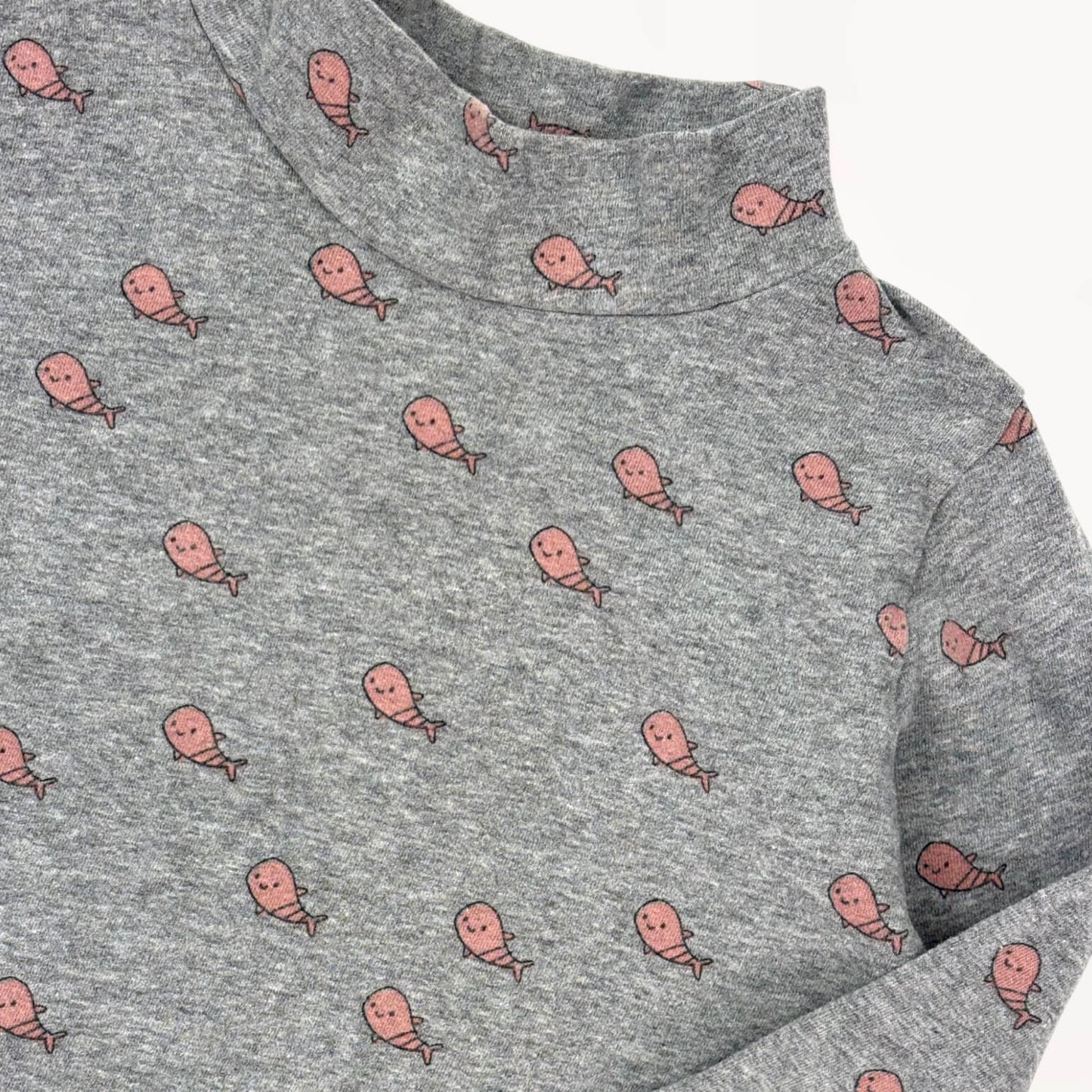 Shirt lange mouwen visjes Filou & Friends 5 jaar