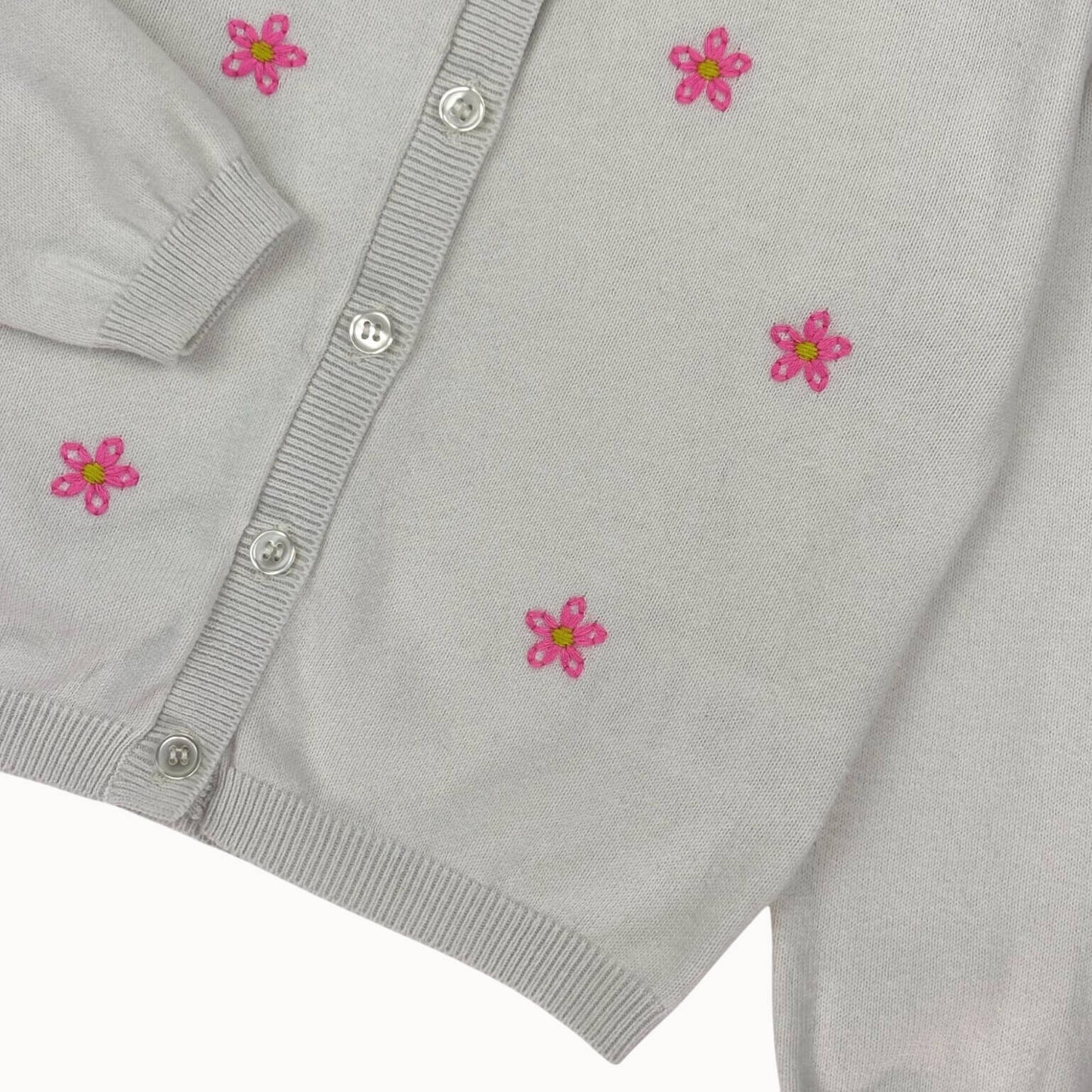 Cardigan 'flowers' Filou & Friends 5 jaar