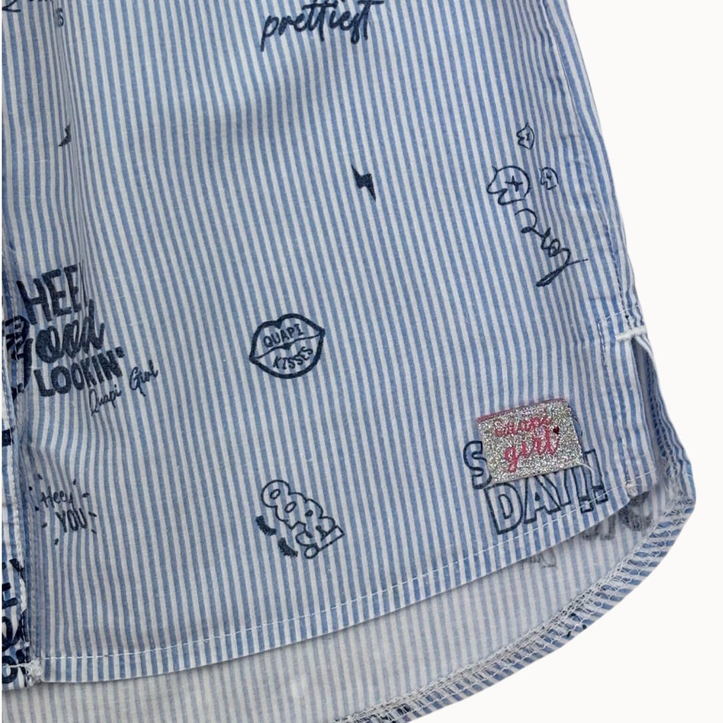 Zomerjurk stripes & graphic's Quapi 3-4 jaar