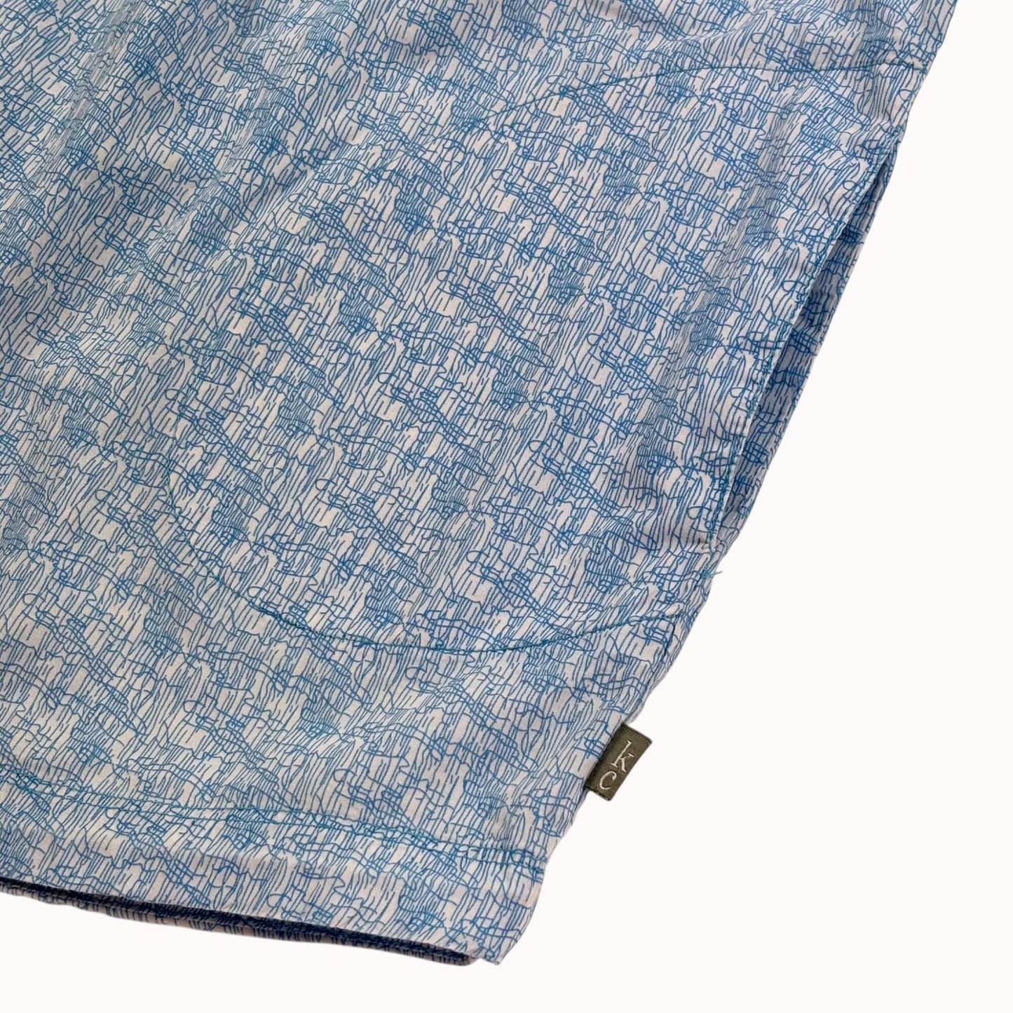 Katoenen jurk 3/4 mouwen KidsCase 3 jaar