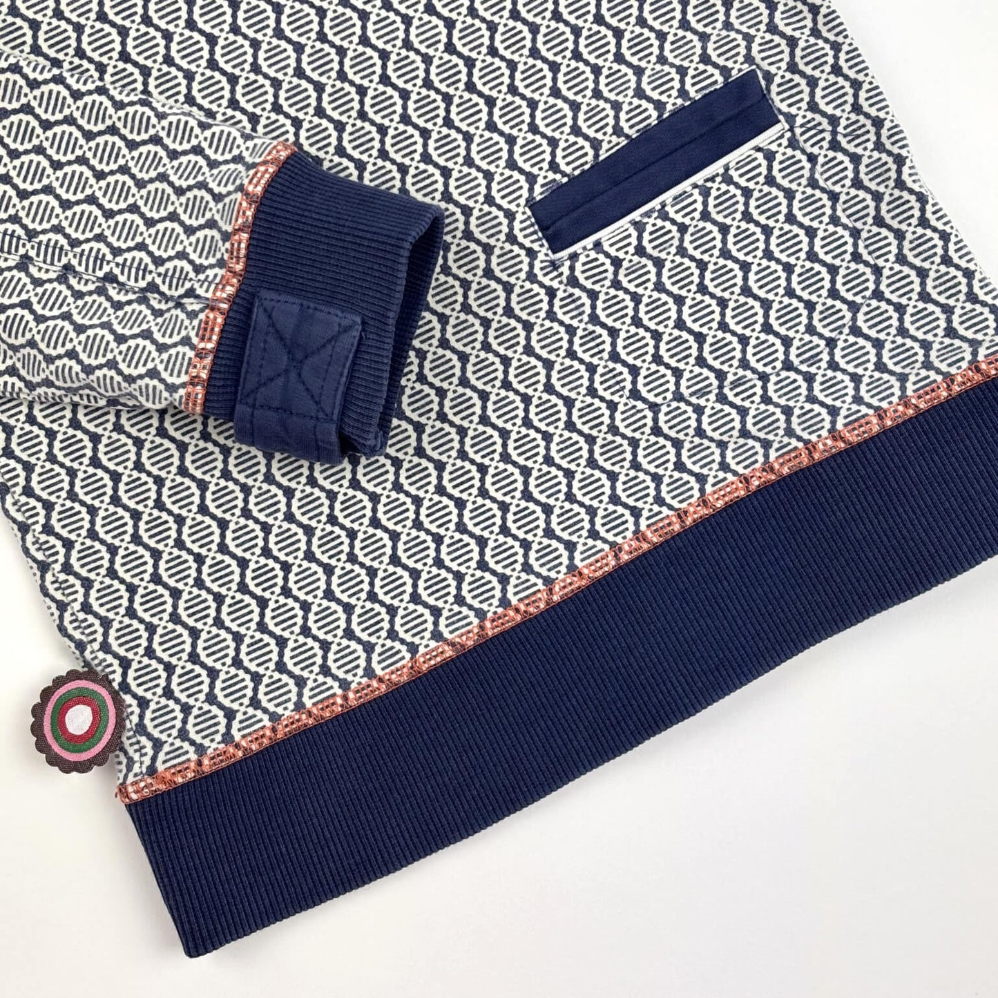 Sweater blauw 4 Funky Flavours 4-5 jaar