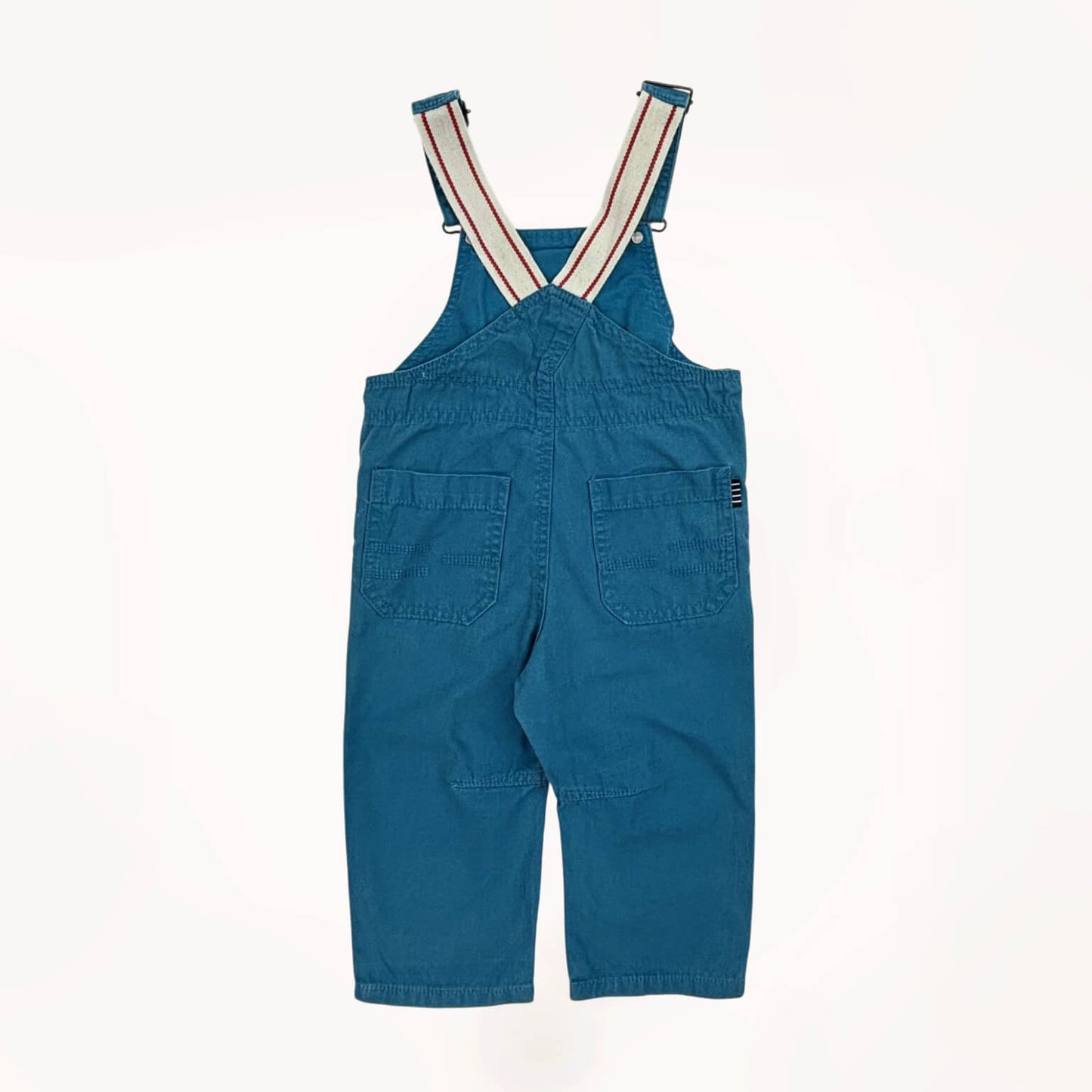 Salopette tuinbroek blauw Polarn O. Pyret 1,5 jaar