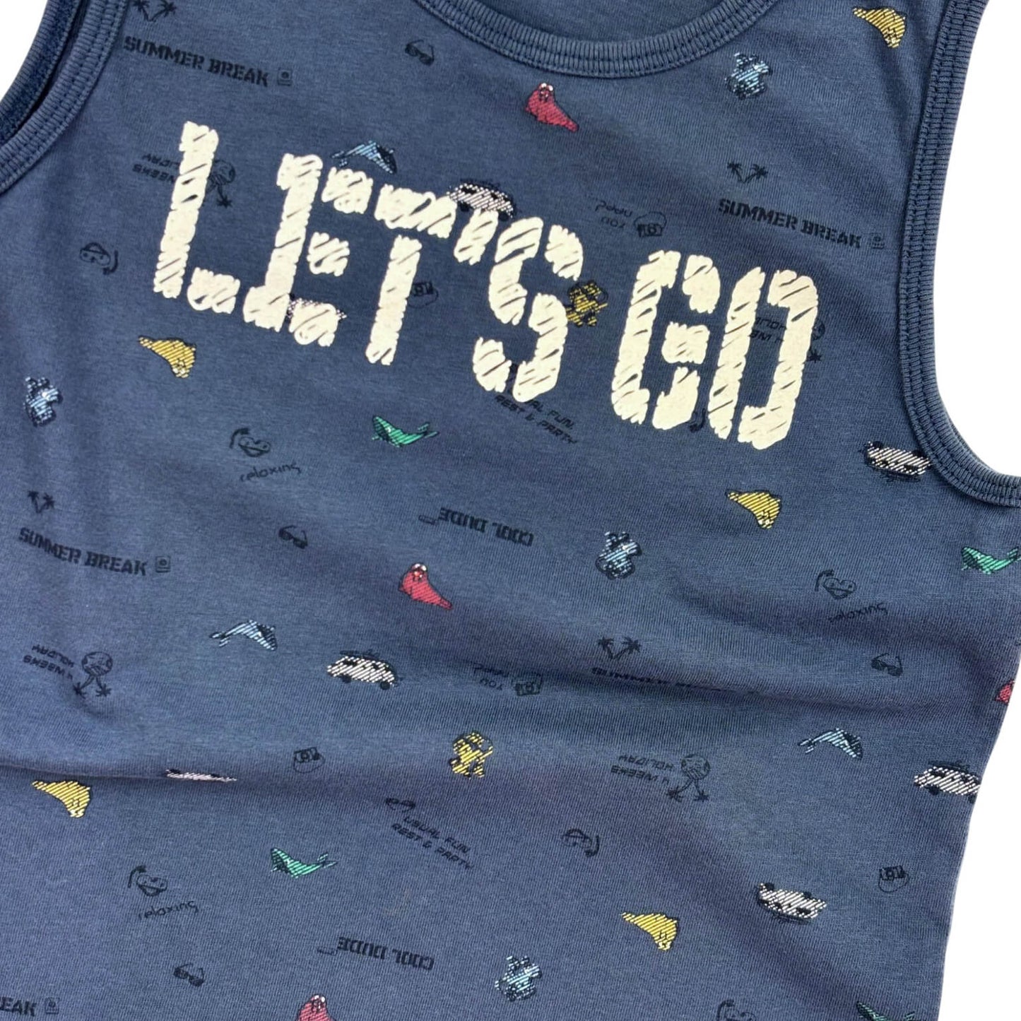 Onderhemd "let's go" Hema 5-6 jaar