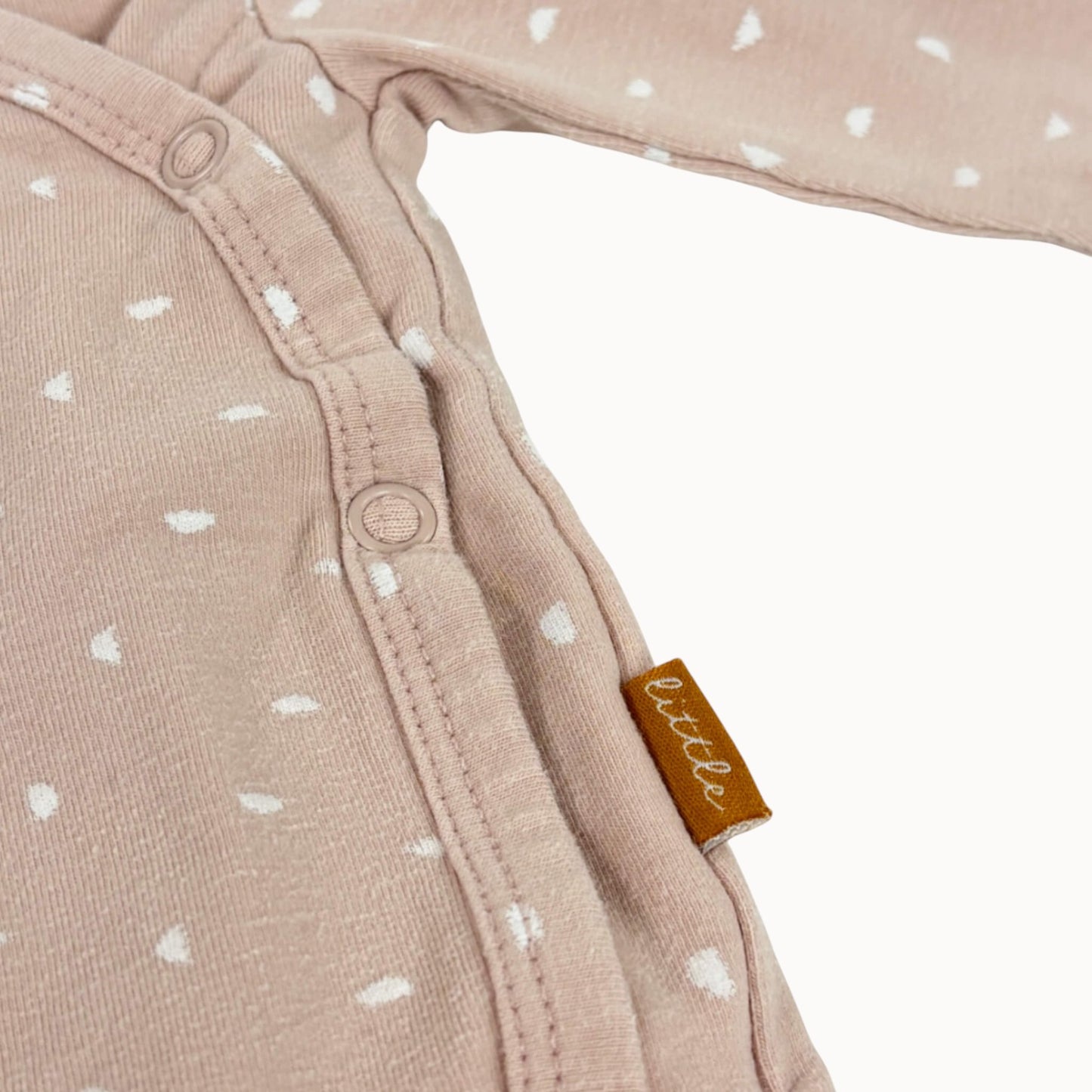 Oud roze romper "Little Wonder"⎪50/56
