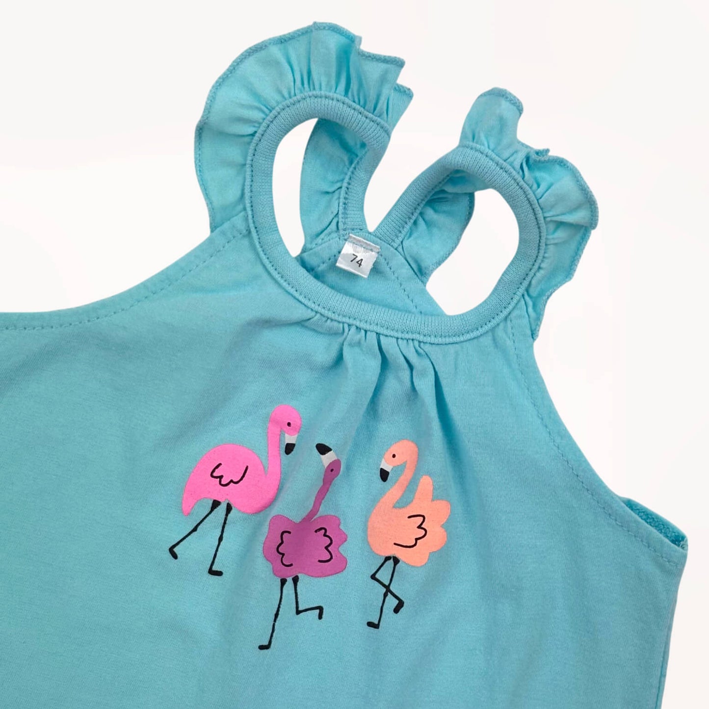 Top flamengos blauw Zeeman 9 maanden