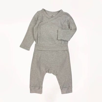 Outfit set ecru H&M 6 maanden