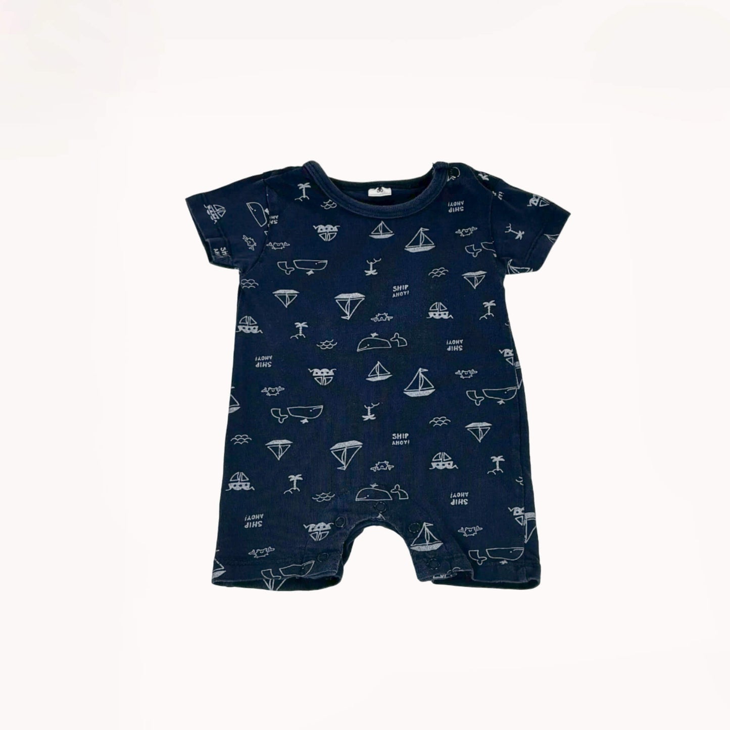 Comfy playsuit "Ship Ahoy"⎪56