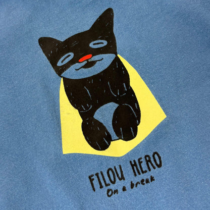 T-shirt "Filou Hero on a break"⎪80