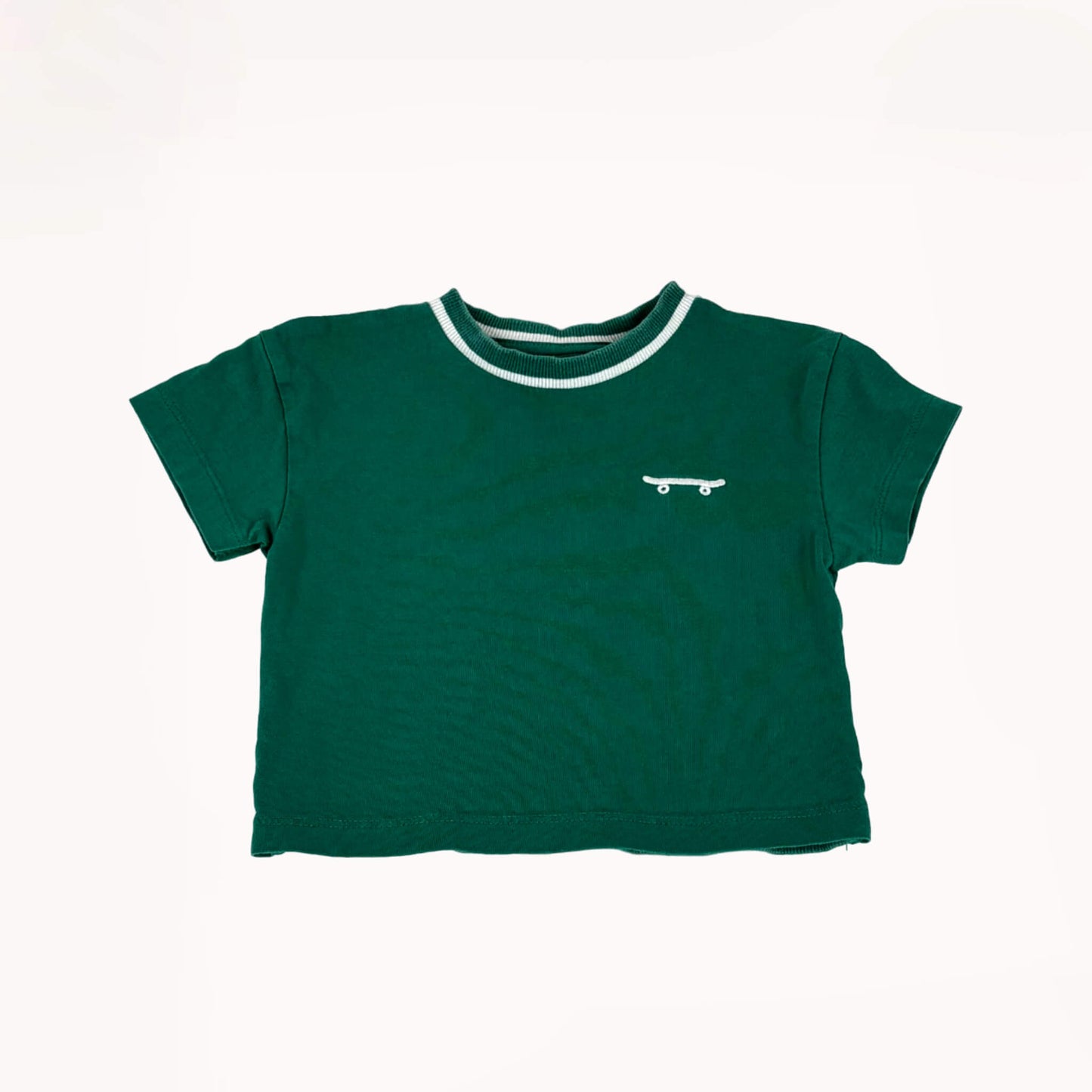 Groen Shirt met skateboardje⎪74