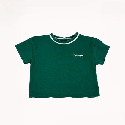 Groen Shirt met skateboardje⎪74