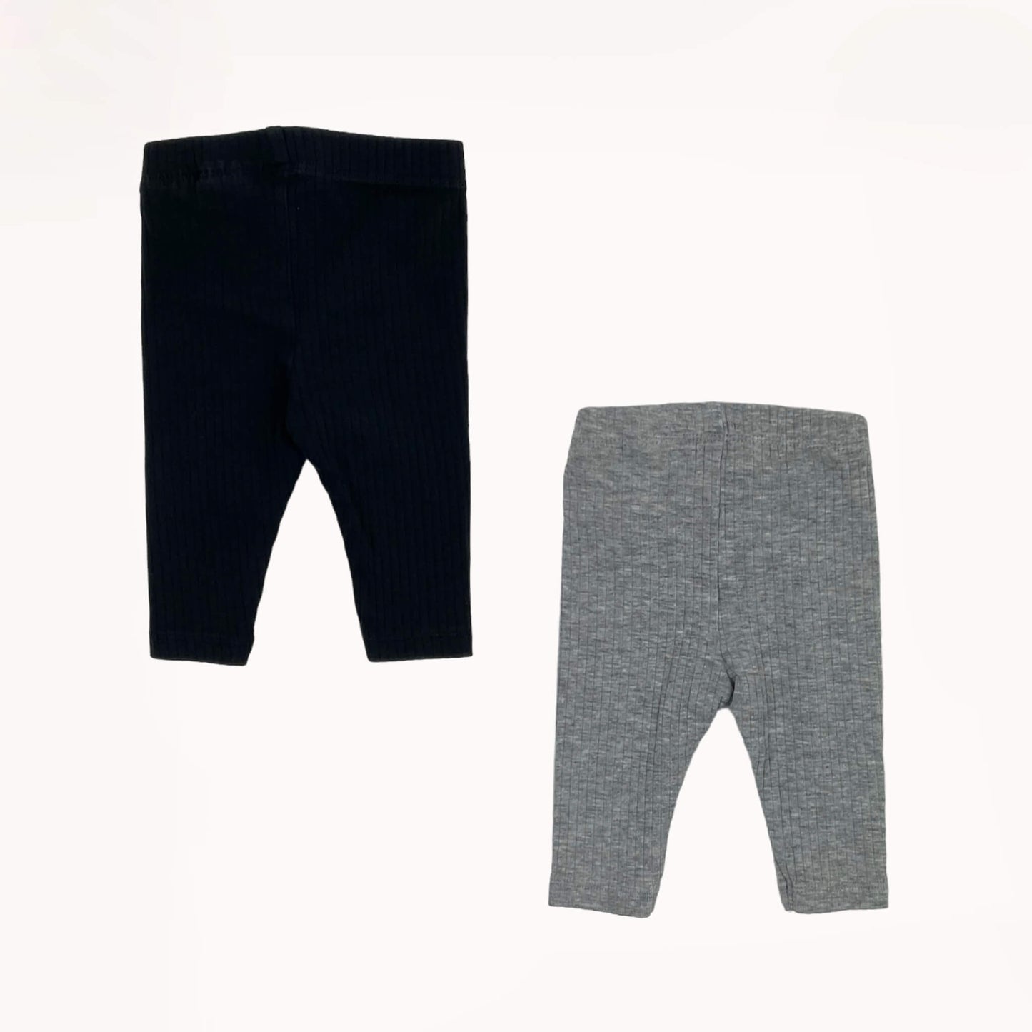 Set leggings zwart & grijs⎪50