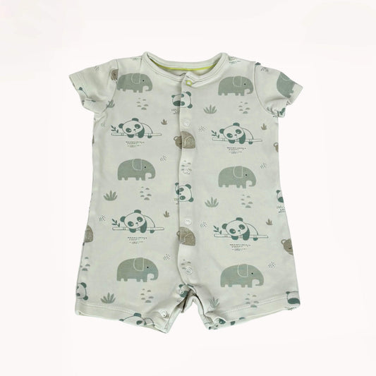 Onesie olifanten & panda print⎪68