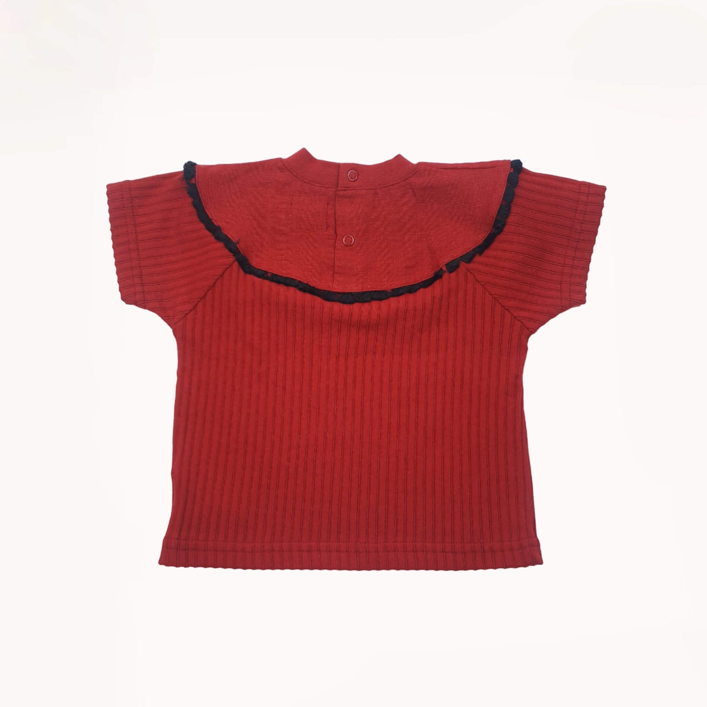 Vintage T-shirt rood Le chat Léo⎪68