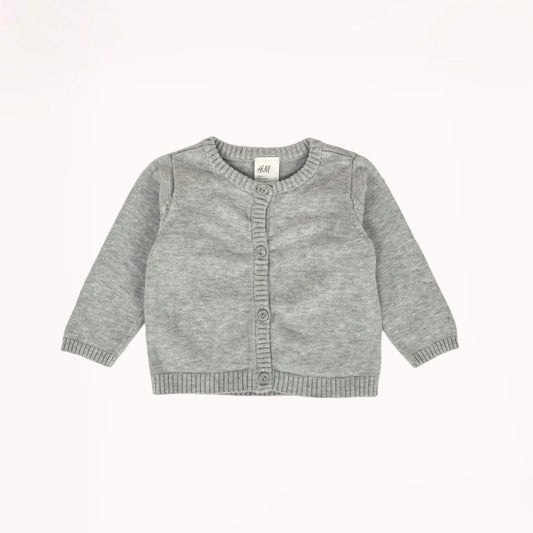 Basic grijze cardigan ⎪62