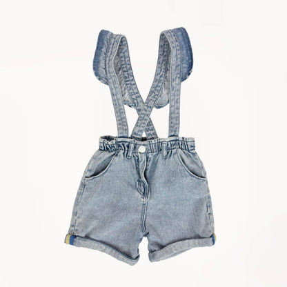 Zomerse jeansshort/ Salopette⎪104