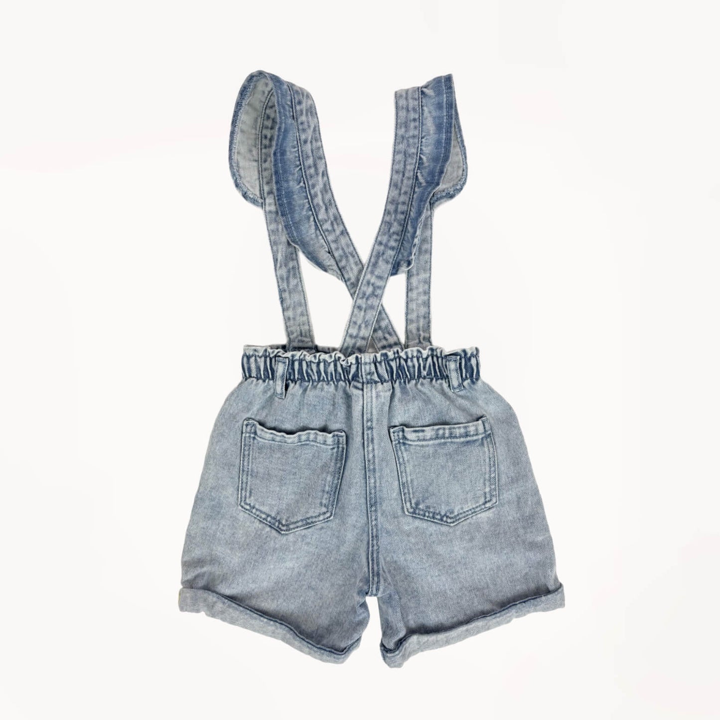 Zomerse jeansshort/ Salopette⎪104