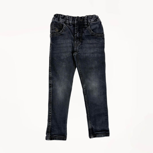 Joey jeans, straight fit, grijs/zwart⎪110