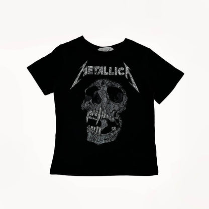 Band T-shirt "Metallica" skull design⎪98