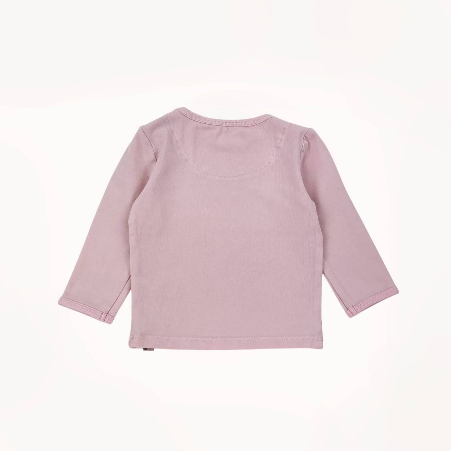 Roze shirtje, Lange mouwen, "Believe in Magic"⎪56